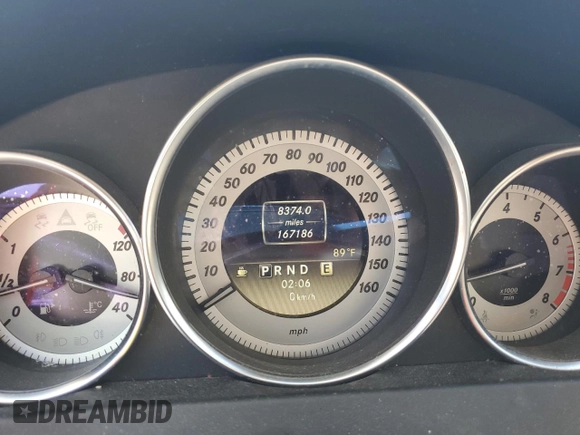 2012 Mercedes-Benz C 250 Sport with VIN WDDGF4HB8CA730561, listed as a Copart auction lot 62416174 with 167,186 mi miles and Non Repairable. Bid and sale history available at DreamBid. Image 9.