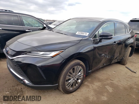 2022 Toyota Venza LE with VIN JTEAAAAH6NJ108969, listed as a Copart auction lot 44396674 with 24,983 mi miles and Salvage Title. Bid and sale history available at carsss.com. Image 1.
