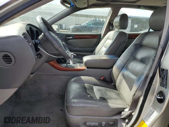 2003 Lexus GS 300 z VIN JT8BD69S230182372, wystawiony jako Copart lot #47847205 z przebiegiem Nie podano mil oraz Szkoda całkowita • Salvage title. Historia ofert i sprzedaży dostępna na DreamBid. Obrazek 7.