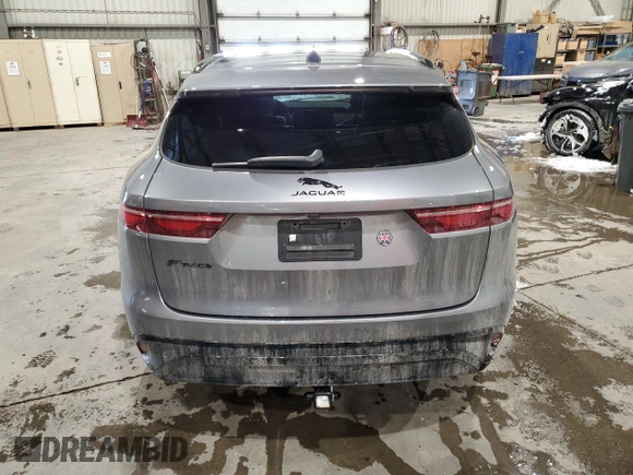 2021 Jaguar F-Pace S with VIN SADCJ2EX9MA683249, listed as a Copart auction lot 45011085 with 98,463 mi miles and Salvage title. Bid and sale history available at DreamBid. Image 6.