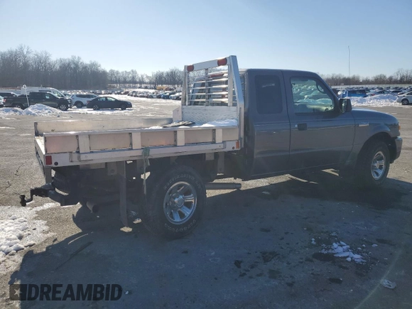 2009 Ford Ranger XL with VIN 1FTZR15E69PA51191, listed as a Copart auction lot 42599105 with 155,744 mi miles and Salvage Title. Bid and sale history available at carsss.com. Image 3.