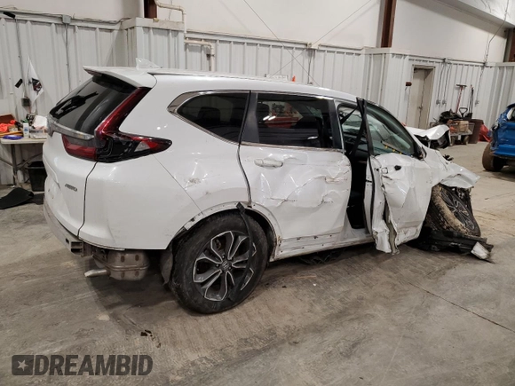 2021 Honda CR-V EX with VIN 5J6RW2H54MA015502, listed as a Copart auction lot 45922085 with Not Provided miles and Non Repairable. Bid and sale history available at carsss.com. Image 3.