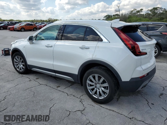 2020 Cadillac XT4 FWD Premium Luxury z VIN 1GYFZCR49LF118146, wystawiony jako Copart lot #44537995 z przebiegiem Nie podano mil oraz Nie do naprawy. Historia ofert i sprzedaży dostępna na DreamBid. Obrazek 2.