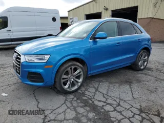 2016 Audi Q3 Premium Plus with VIN WA1EFCFS8GR022679, listed as a Copart auction lot 52772955 with 105,115 mi miles and Non repairable. Bid and sale history available at DreamBid. Image 1.