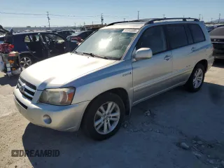 2007 Toyota Highlander Hybrid w/3rd Row with VIN JTEEW21A370035936, listed as a Copart auction lot 50584555 with 155,184 mi miles and Salvage Title. Bid and sale history available at carsss.com. Image 1.