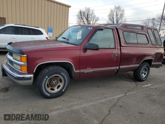 1996 Chevrolet Silverado 1500 with VIN 1GCEC14MXTZ216468, listed as a Copart auction lot 44138675 with 199,527 mi miles and Clean Title. Bid and sale history available at DreamBid. Image 1.