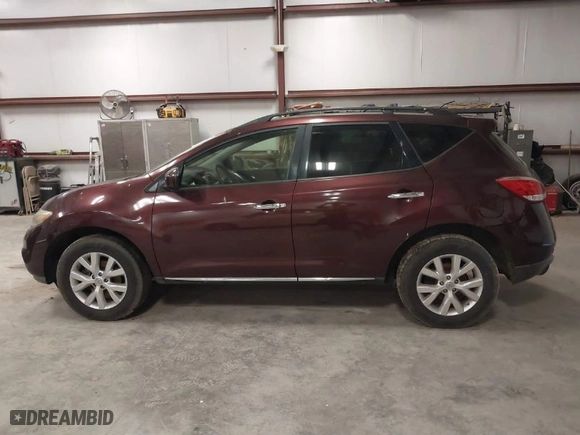 2013 Nissan Murano SL with VIN JN8AZ1MW0DW315659, listed as a IAAI auction lot 41156756 with 222,989 mi miles. Bid and sale history available at carsss.com. Image 14.