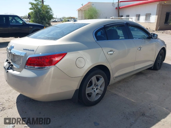 2010 Buick LaCrosse CX with VIN 1G4GB5EG2AF123949, listed as a IAAI auction lot 42618413 with 154,725 mi miles and . Bid and sale history available at DreamBid. Image 4.