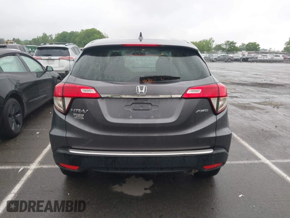 2022 Honda HR-V LX with VIN 3CZRU6H39NM735541, listed as a IAAI auction lot 41971886 with 22,275 mi miles. Bid and sale history available at carsss.com. Image 16.