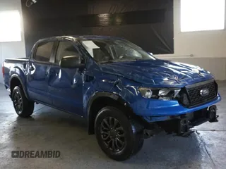 2019 Ford Ranger XL with VIN 1FTER4EH2KLB16643, listed as a Copart auction lot 49286535 with 45,307 mi miles and Salvage Title. Bid and sale history available at carsss.com. Image 1.