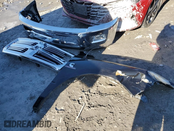 2017 Ram 2500 Big Horn with VIN 3C6UR5ML7HG519313, listed as a Copart auction lot 47195245 with 102,988 mi miles and Salvage Title. Bid and sale history available at carsss.com. Image 12.