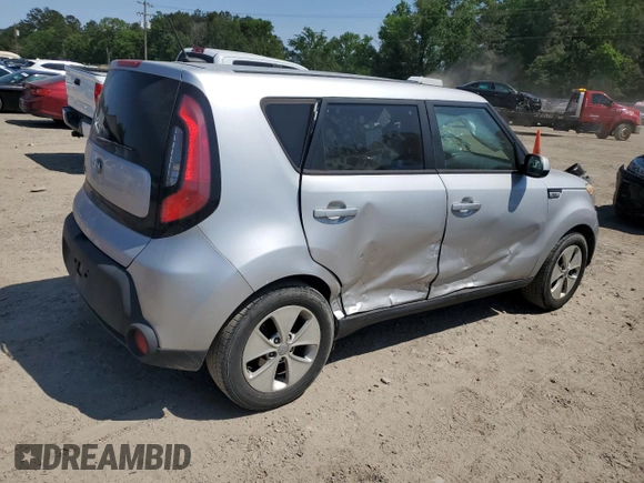 2015 Kia Soul with VIN KNDJN2A25F7770258, listed as a Copart auction lot 52950605 with 202,669 mi miles and Salvage Title. Bid and sale history available at carsss.com. Image 3.