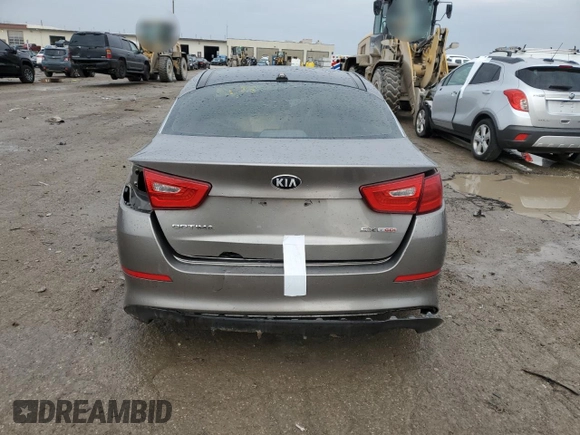 2015 Kia Optima SX Turbo with VIN 5XXGR4A68FG386592, listed as a Copart auction lot 53938425 with Not provided miles and Non repairable. Bid and sale history available at DreamBid. Image 6.