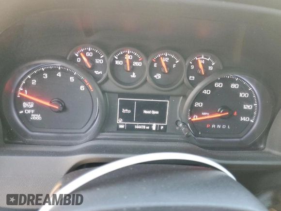 2023 Chevrolet Silverado 1500 Work Truck with VIN 3GCNAAEK2PG338721, listed as a Copart auction lot 47032125 with 144,478 mi miles and Clean Title. Bid and sale history available at carsss.com. Image 9.