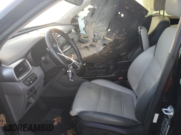 2019 Kia Sorento SX V6 with VIN 5XYPKDA50KG509884, listed as a Copart auction lot 80988934 with 0 mi miles and Salvage Title. Bid and sale history available at carsss.com. Image 7.