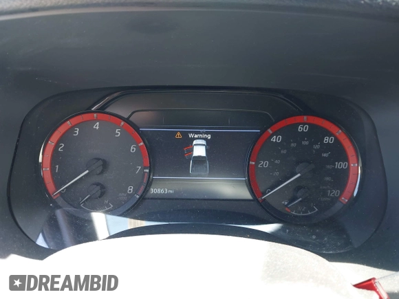 2023 Nissan Frontier SV with VIN 1N6ED1EK9PN636825, listed as a IAAI auction lot 42090391 with 30,863 mi miles and . Bid and sale history available at DreamBid. Image 7.