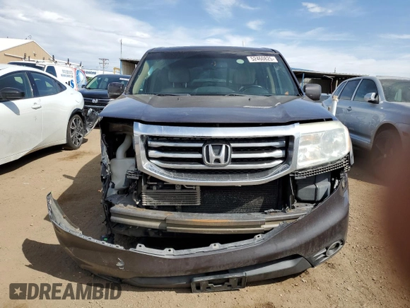 2013 Honda Pilot EX-L with VIN 5FNYF4H53DB051413, listed as a Copart auction lot 53381275 with 237,572 mi miles and Salvage Title. Bid and sale history available at carsss.com. Image 5.