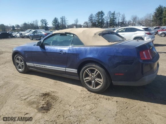 2010 Ford Mustang V6 with VIN 1ZVBP8EN1A5175639, listed as a Copart auction lot 48680635 with 159159 miles and Clean Title. Bid and sale history available at carsss.com. Image 2.
