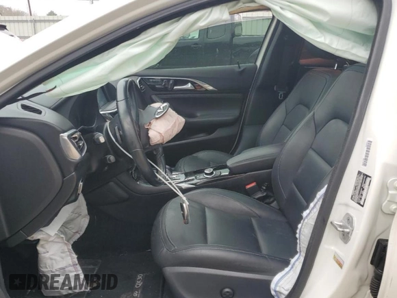 2017 Infiniti QX30 Sport with VIN SJKCH5CP6HA034474, listed as a Copart auction lot 44592985 with 80,729 mi miles and Salvage title. Bid and sale history available at DreamBid. Image 7.