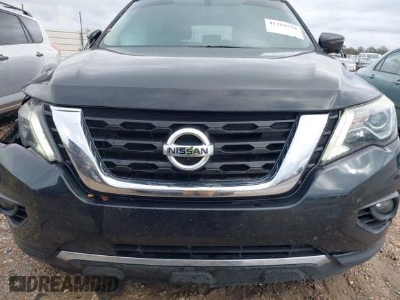 2017 Nissan Pathfinder SL with VIN 5N1DR2MM7HC667864, listed as a IAAI auction lot 41219528 with 127,240 mi miles. Bid and sale history available at carsss.com. Image 12.