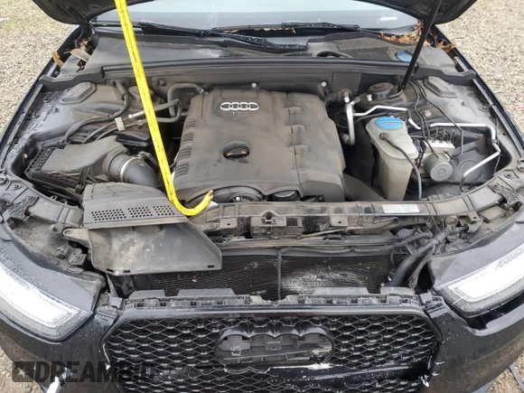 2013 Audi A4 Premium with VIN WAUAFAFL4DN048505, listed as a Copart auction lot 43472675 with 150,974 mi miles and Salvage Title. Bid and sale history available at carsss.com. Image 11.