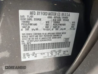 2002 Ford Escape XLT Choice с VIN 1FMYU03132KB02925, выставлен на аукционе IAAI как лот 42686731 с пробегом 171 171 миль миль и . История ставок и продаж доступна на DreamBid. Изображение 9.