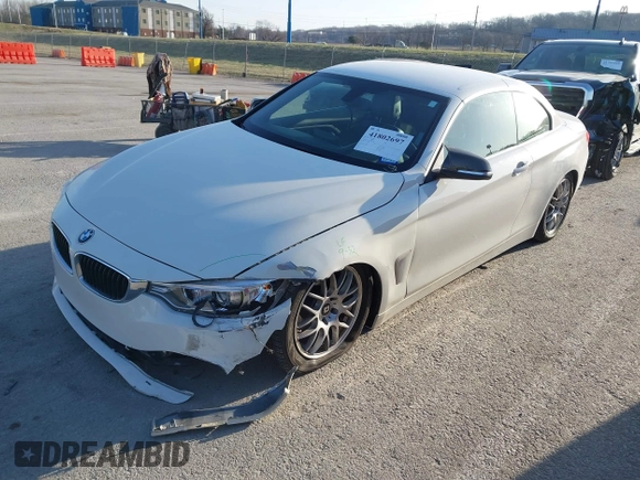 2015 BMW 4 Series 428i xDrive with VIN WBA3T1C51FP821140, listed as a IAAI auction lot 41802697 with 95,232 mi miles and . Bid and sale history available at carsss.com. Image 17.