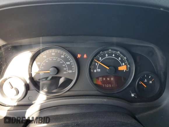2015 Jeep Compass Sport with VIN 1C4NJCBA9FD198041, listed as a Copart auction lot 50901245 with 77,091 mi miles and Salvage Title. Bid and sale history available at carsss.com. Image 9.