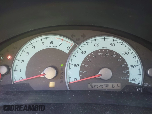 2010 Toyota Camry with VIN 4T1BF3EK3AU022700, listed as a IAAI auction lot 42138603 with 159,740 mi miles and . Bid and sale history available at DreamBid. Image 7.