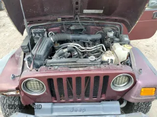 2002 Jeep Wrangler X z VIN 1J4FA39S42P773815, wystawiony jako Copart lot #60016255 z przebiegiem 174 803 mil mil oraz Szkoda całkowita • Salvage title. Historia ofert i sprzedaży dostępna na DreamBid. Obrazek 11.