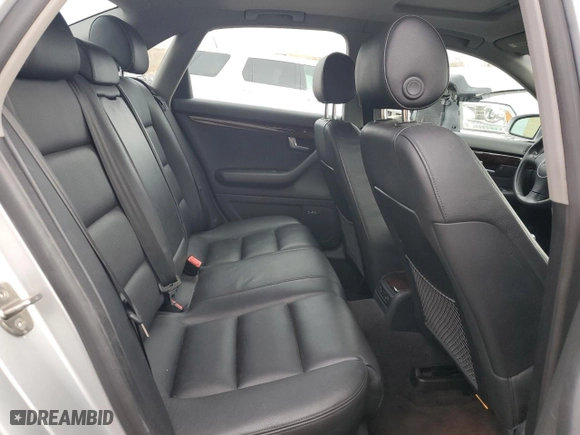 2002 Audi A4 3.0L with VIN WAULT68E72A183852, listed as a Copart auction lot 86543184 with 121,507 mi miles and Salvage Title. Bid and sale history available at carsss.com. Image 10.