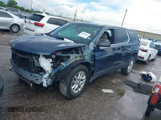 2023 Chevrolet Traverse LS with VIN 1GNERFKW5PJ115835, listed as a IAAI auction lot 42596841 with 32,937 mi miles and . Bid and sale history available at DreamBid. Image 18.
