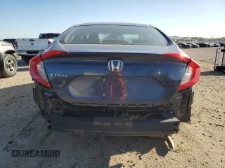 2021 Honda Civic Sedan EX with VIN 2HGFC2F74MH014116, listed as a Copart auction lot 53710705 with 0 mi miles and Salvage Title. Bid and sale history available at carsss.com. Image 6.