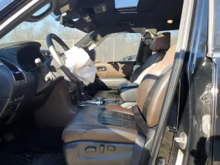 2019 Nissan Armada Platinum with VIN JN8AY2NE4K9757242, listed as a Copart auction lot 36792524 with 78,668 mi miles. Bid and sale history available at carsss.com. Image 7.