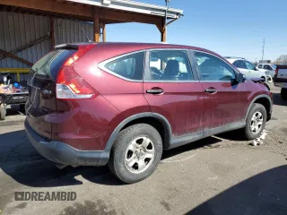 2014 Honda CR-V LX with VIN 5J6RM4H32EL075316, listed as a Copart auction lot 48077585 with 198,637 mi miles and Salvage Title. Bid and sale history available at carsss.com. Image 3.
