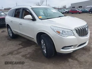 2015 Buick Enclave Leather with VIN 5GAKRBKD9FJ314163, listed as a IAAI auction lot 41743254 with Not Provided miles and . Bid and sale history available at carsss.com. Image 1.