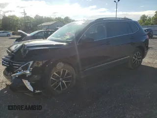 2021 Volkswagen Tiguan SE z VIN 3VV2B7AX9MM136445, wystawiony jako Copart lot #58197925 z przebiegiem 35 276 mil mil oraz Szkoda całkowita • Salvage title. Historia ofert i sprzedaży dostępna na DreamBid. Obrazek 1.
