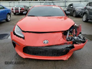 2023 Toyota GR86 Premium with VIN JF1ZNBF17P8763672, listed as a Copart auction lot 44310915 with 21,506 mi miles and Salvage Title. Bid and sale history available at carsss.com. Image 5.