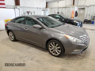 2011 Hyundai Sonata Limited with VIN 5NPEC4AC9BH285655, listed as a Copart auction lot 55982455 with 166,840 mi miles and Non Repairable. Bid and sale history available at DreamBid. Image 4.