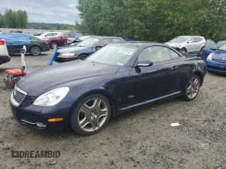 2007 Lexus SC 430 with VIN JTHFN45Y979013870, listed as a Copart auction lot 63039145 with 172,949 mi miles and Salvage title. Bid and sale history available at DreamBid. Image 1.