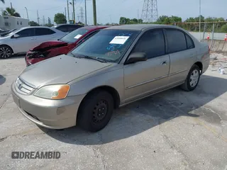 2003 Honda Civic LX with VIN 2HGES16593H548802, listed as a IAAI auction lot 42090646 with 249,595 mi miles and . Bid and sale history available at DreamBid. Image 2.