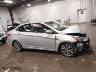 2017 Hyundai Accent SE with VIN KMHCT4AE7HU347198, listed as a IAAI auction lot 41617464 with 61,403 mi miles. Bid and sale history available at carsss.com. Image 13.