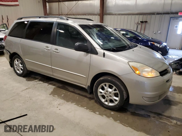 2005 Toyota Sienna LE with VIN 5TDBA23C05S047380, listed as a Copart auction lot 48168415 with 101,252 mi miles and Non Repairable. Bid and sale history available at carsss.com. Image 4.