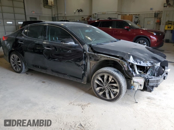 2015 Kia Optima SXL Turbo with VIN 5XXGR4A69FG498155, listed as a Copart auction lot 50351495 with 140,309 mi miles and Salvage title. Bid and sale history available at DreamBid. Image 4.