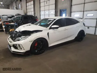2018 Honda Civic Type R Touring with VIN SHHFK8G72JU203916, listed as a Copart auction lot 72367714 with 93,264 mi miles and Salvage Title. Bid and sale history available at carsss.com. Image 1.