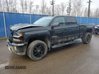 2018 Chevrolet Silverado 1500 LT with VIN 1GCUKREC0JF103260, listed as a Copart auction lot 86962104 with 202,480 mi miles and Salvage Title. Bid and sale history available at DreamBid. Image 1.