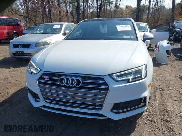 2018 Audi S4 Premium Plus with VIN WAUB4AF47JA097493, listed as a IAAI auction lot 41917665 with 76,132 mi miles. Bid and sale history available at carsss.com. Image 13.