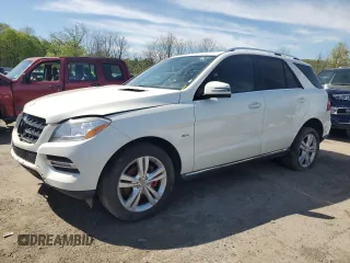 2012 Mercedes-Benz M 350 with VIN 4JGDA5HB1CA001038, listed as a Copart auction lot 55341585 with 144,744 mi miles and Clean Title. Bid and sale history available at DreamBid. Image 1.