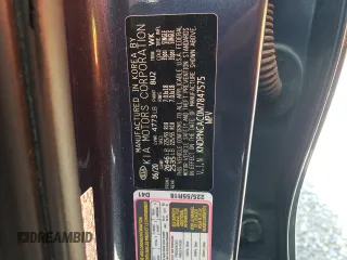 2021 Kia Sportage EX with VIN KNDPNCAC0M7847575, listed as a Copart auction lot 57667035 with Not provided miles and Salvage title. Bid and sale history available at DreamBid. Image 13.