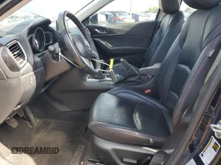 2016 Mazda 3 i Grand Touring with VIN JM1BM1X78G1344623, listed as a Copart auction lot 50244935 with 94,832 mi miles and Salvage title. Bid and sale history available at DreamBid. Image 6.